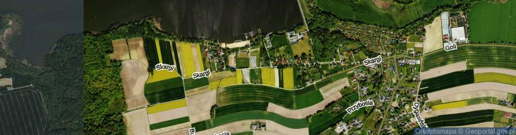 Zdjęcie satelitarne Skargi Piotra, ks. ul.