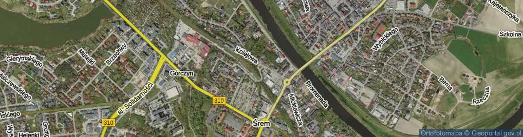 Zdjęcie satelitarne Skwer Jurgi Jerzego skw.