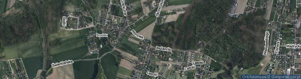 Zdjęcie satelitarne Skrzeczkowicka ul.