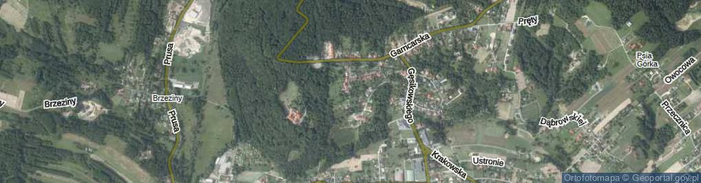 Zdjęcie satelitarne Słoneczna ul.