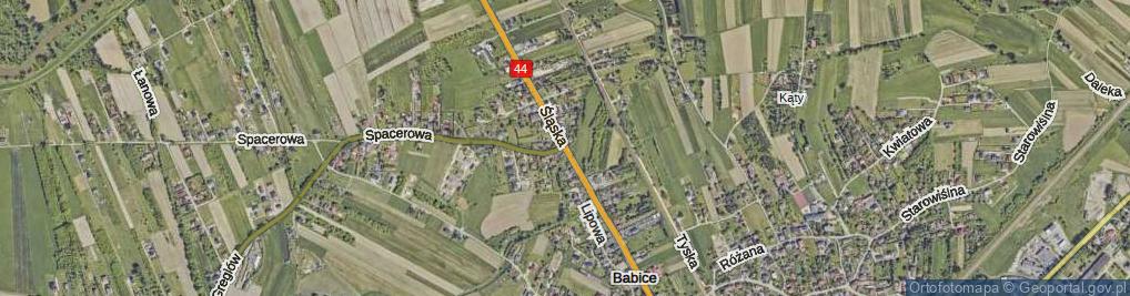 Zdjęcie satelitarne Śląska ul.