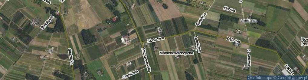 Zdjęcie satelitarne Słoneczna ul.