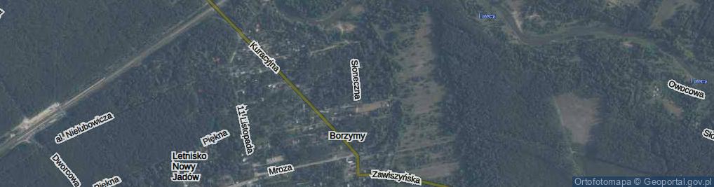 Zdjęcie satelitarne Słoneczna ul.