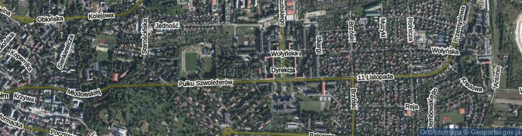 Zdjęcie satelitarne Śląska ul.
