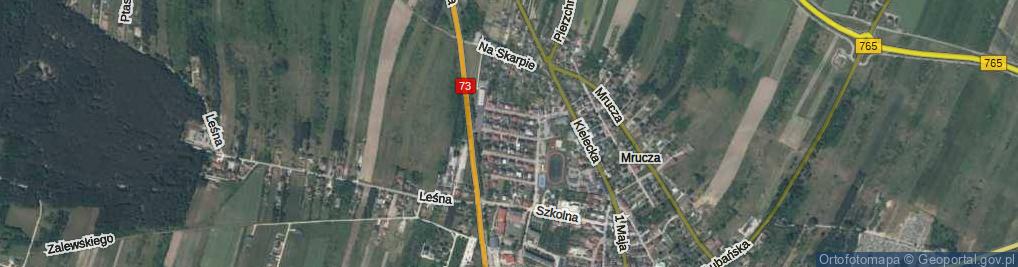 Zdjęcie satelitarne Słoneczna ul.