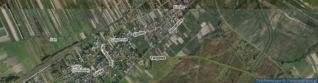 Zdjęcie satelitarne Słoneczna ul.