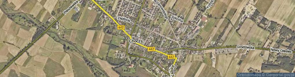 Zdjęcie satelitarne Słowackiego Juliusza ul.