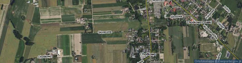 Zdjęcie satelitarne Słoneczna ul.