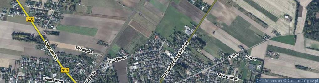 Zdjęcie satelitarne Śliwkowa ul.