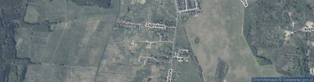 Zdjęcie satelitarne Słoneczna Dolina ul.