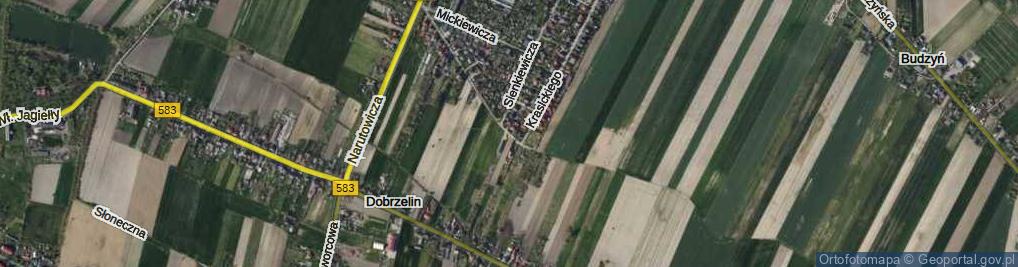 Zdjęcie satelitarne Słowackiego Juliusza ul.