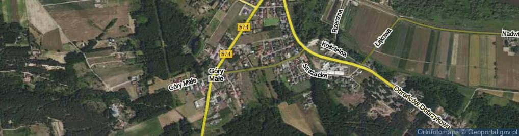 Zdjęcie satelitarne Słoneczna ul.