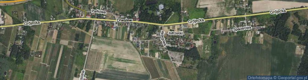 Zdjęcie satelitarne Słoneczna ul.