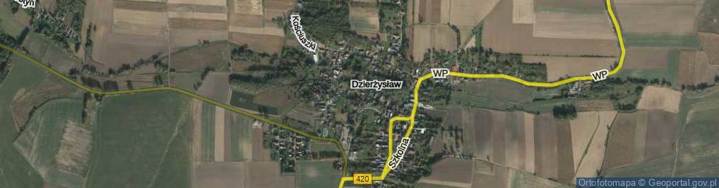 Zdjęcie satelitarne Słowackiego Juliusza ul.