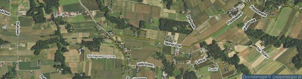 Zdjęcie satelitarne Słoneczna ul.