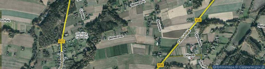 Zdjęcie satelitarne Słoneczna ul.