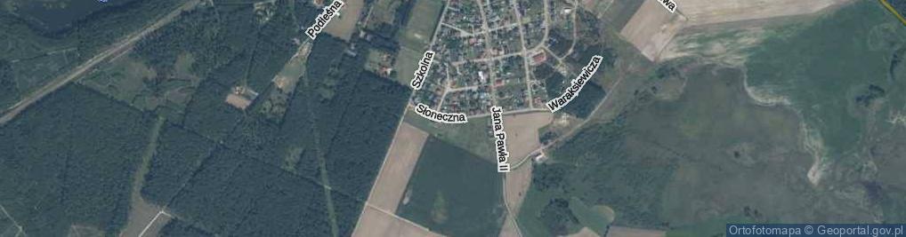 Zdjęcie satelitarne Słoneczna ul.