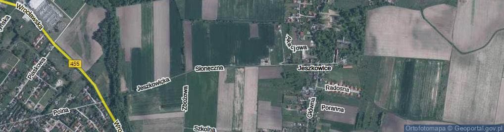 Zdjęcie satelitarne Słoneczna ul.