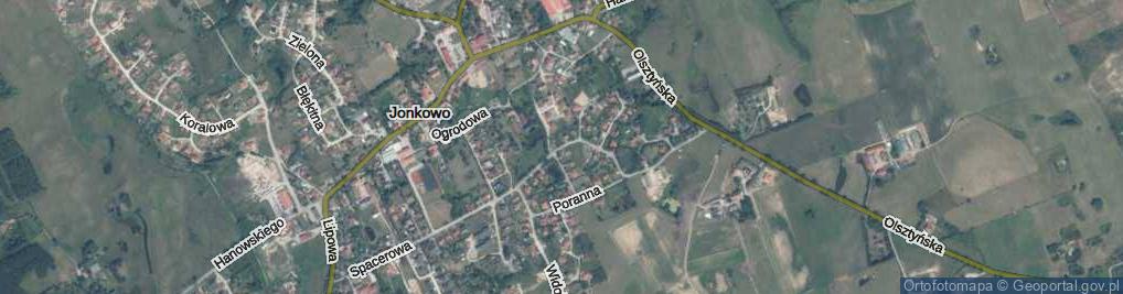 Zdjęcie satelitarne Słoneczna ul.