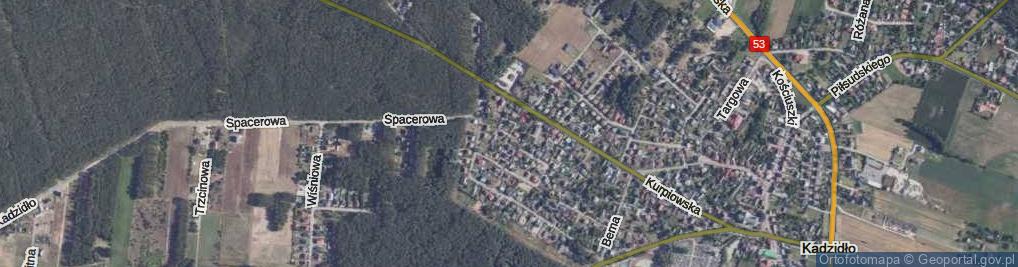 Zdjęcie satelitarne Słowackiego Juliusza ul.