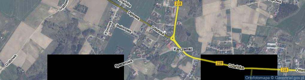 Zdjęcie satelitarne Słoneczna ul.