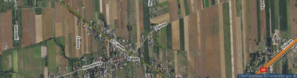 Zdjęcie satelitarne Słoneczna ul.