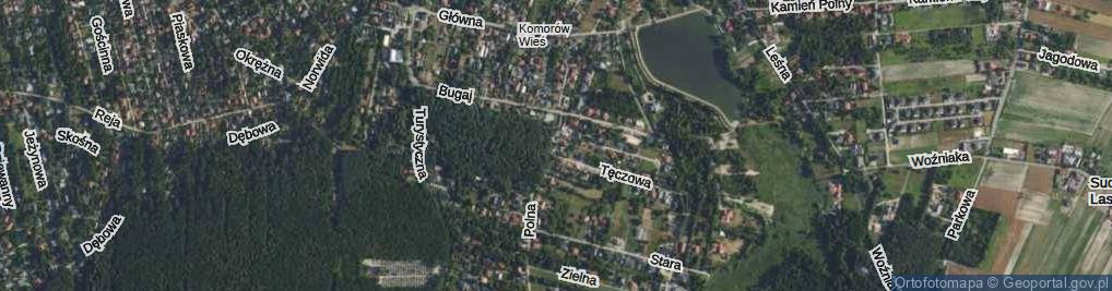 Zdjęcie satelitarne Słoneczna ul.