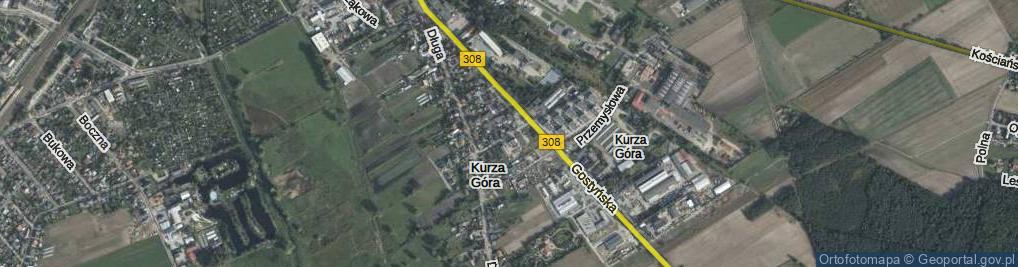 Zdjęcie satelitarne Słoneczna ul.