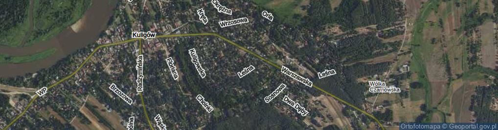 Zdjęcie satelitarne Słoneczna ul.