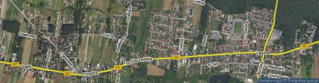 Zdjęcie satelitarne Słowackiego Juliusza ul.