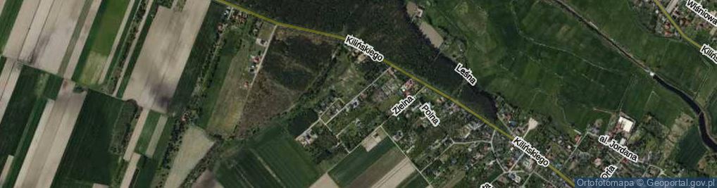 Zdjęcie satelitarne Słoneczna ul.