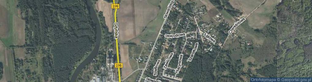 Zdjęcie satelitarne Słowackiego Juliusza ul.