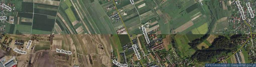 Zdjęcie satelitarne Słowiańska ul.