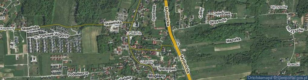 Zdjęcie satelitarne Słowiańska ul.