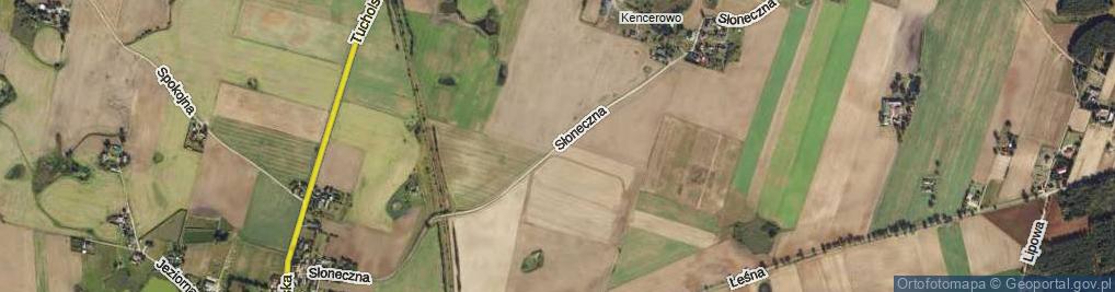 Zdjęcie satelitarne Słoneczna ul.