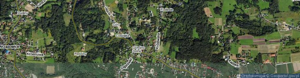 Zdjęcie satelitarne Słowiańska ul.