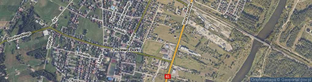 Zdjęcie satelitarne Słowackiego Juliusza ul.