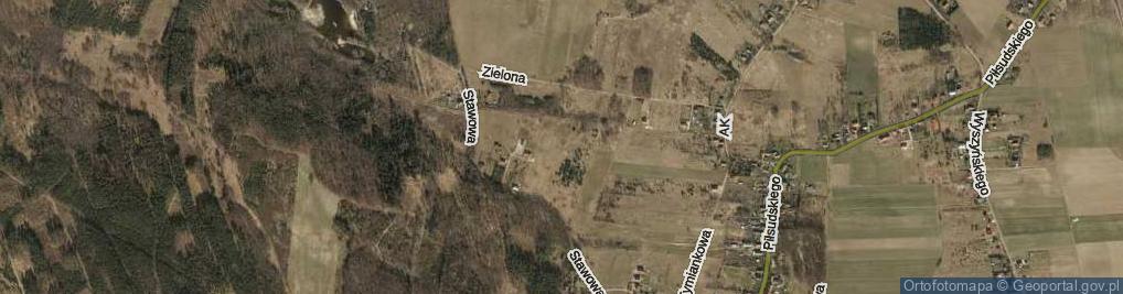 Zdjęcie satelitarne Śliwowa ul.