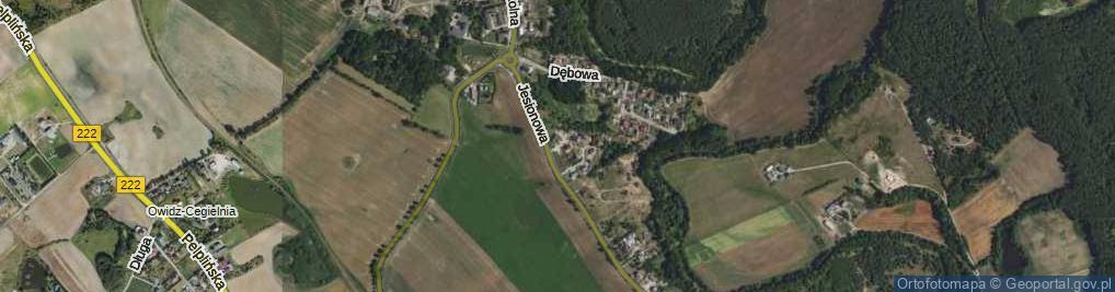 Zdjęcie satelitarne Słoneczna ul.