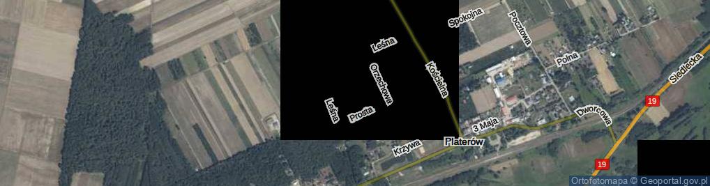 Zdjęcie satelitarne Słoneczna ul.