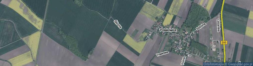 Zdjęcie satelitarne Śliczna ul.