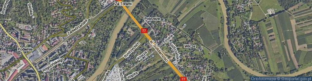 Zdjęcie satelitarne Słoneczna ul.