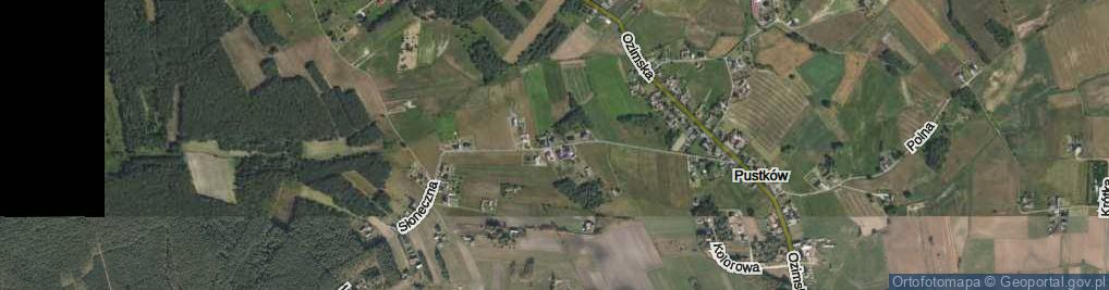 Zdjęcie satelitarne Słoneczna ul.