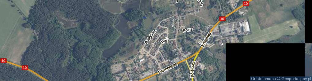 Zdjęcie satelitarne Słowackiego Juliusza ul.