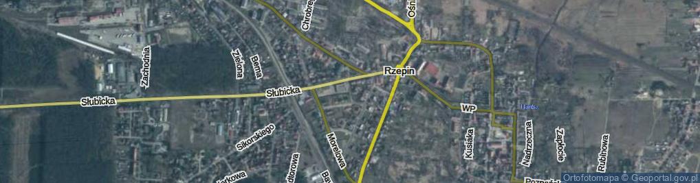 Zdjęcie satelitarne Śliwkowa ul.