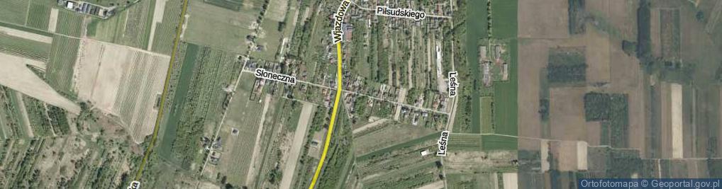 Zdjęcie satelitarne Słoneczna ul.