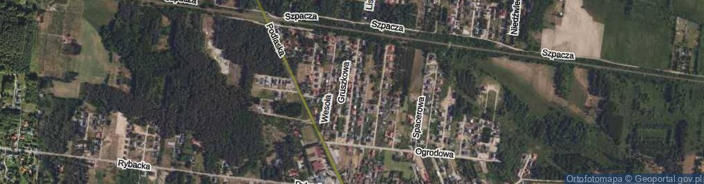 Zdjęcie satelitarne Śliwkowa ul.