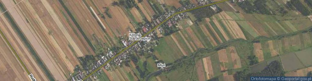 Zdjęcie satelitarne Słoneczna ul.