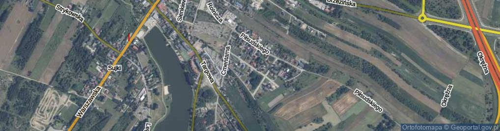 Zdjęcie satelitarne Słoneczna ul.