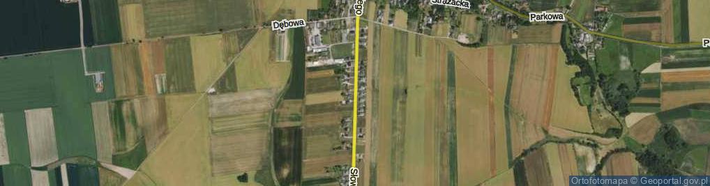 Zdjęcie satelitarne Słowackiego Juliusza ul.